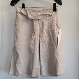 Ya-Ya linen wrap around shorts